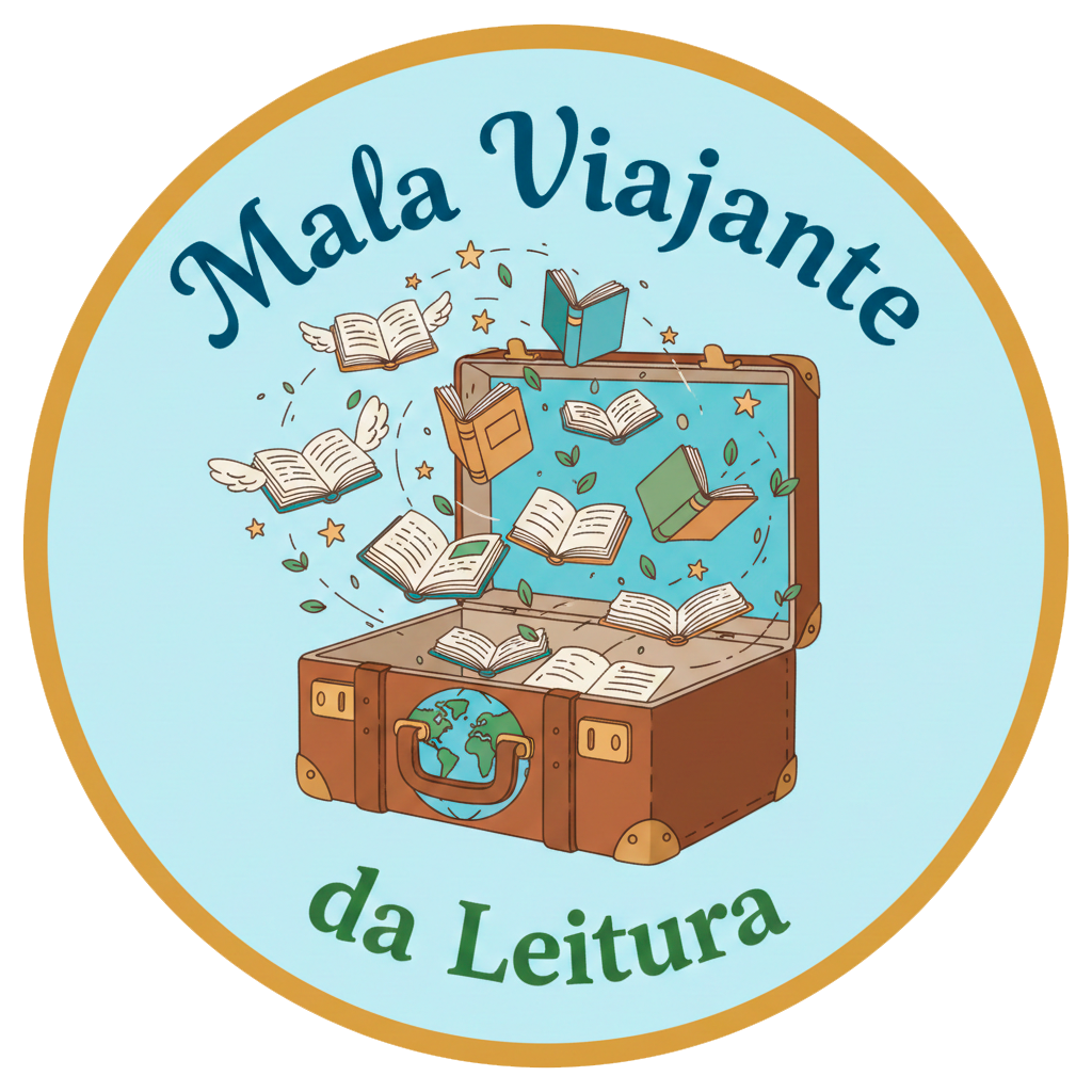 Logo Mala Viajante da Leitura